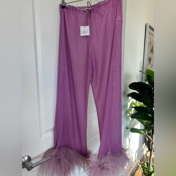 Oseree Lumiere Plumage Pants Glicine Size Medium - Picture 3 of 8
